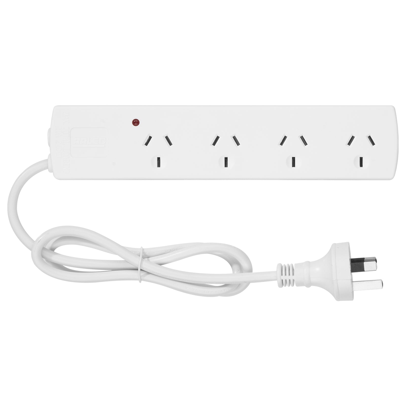 4 Outlet Surge Protected Powerboard – surge safe extension board for general household use