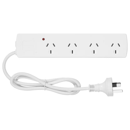 4 Outlet Surge Protected Powerboard – surge safe extension board for general household use