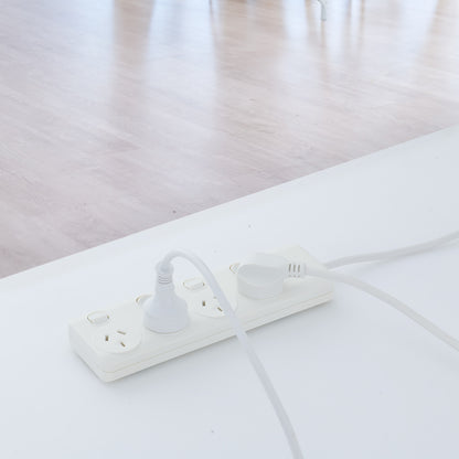 Individually Switch 4 Outlet Powerboard – 4 switch control surge protected extension board