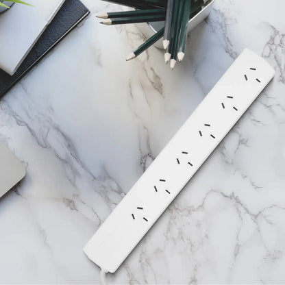 Arlec White 6-Outlet Powerboard