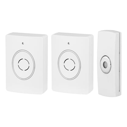 Wireless door chime with 2 receivers – Arlec long range solution