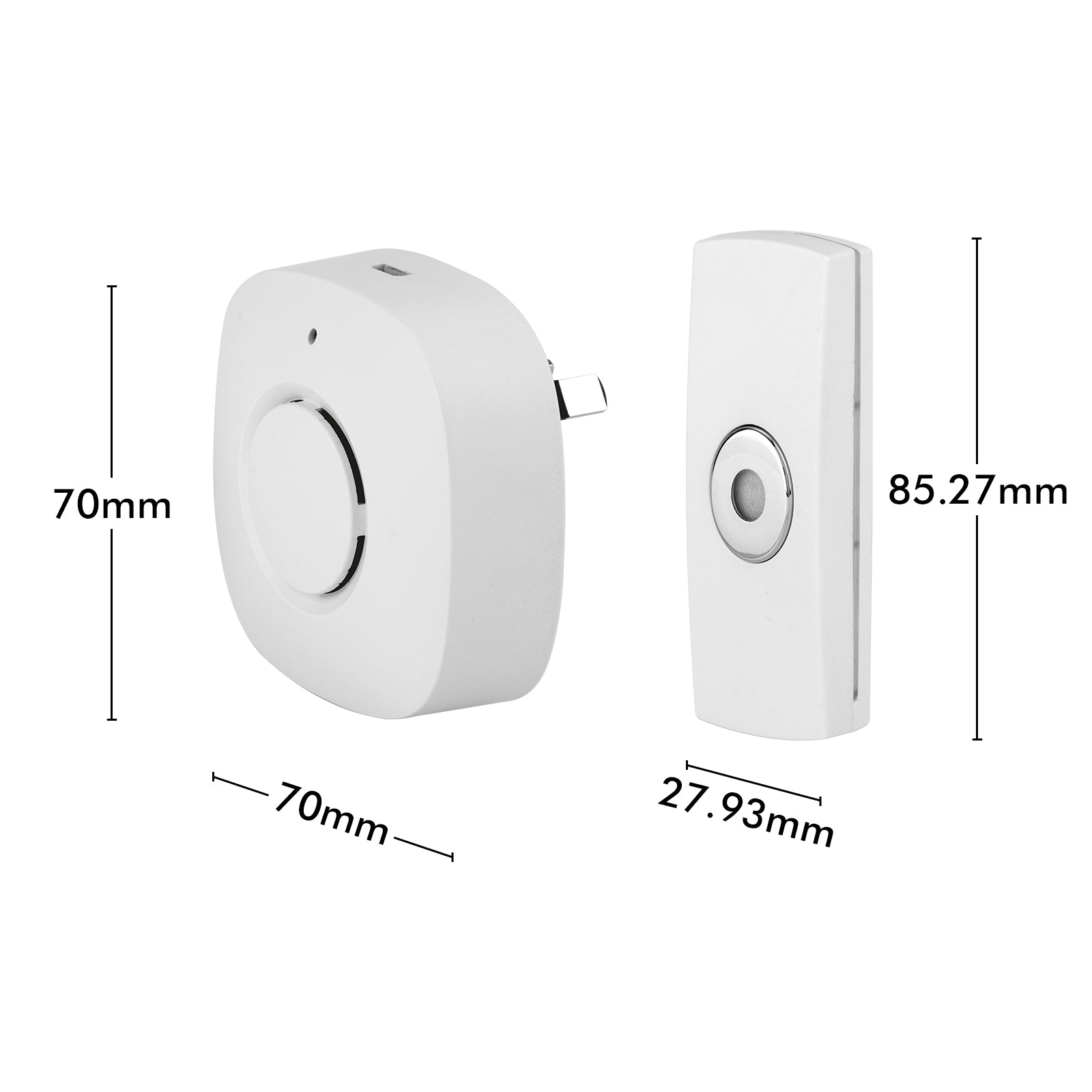 Plug-in wireless door chime – Arlec AC chime for home entry alerts