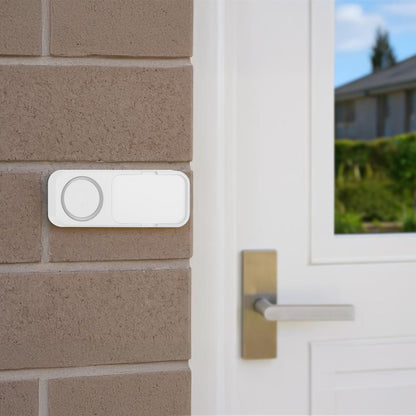 Arlec modern long range wireless door chime – cloth texture design