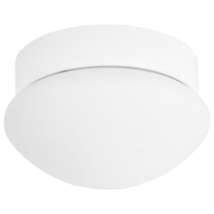 Arlec White Oyster Fan Ceiling Light – Stylish E27 Retrofit Light for Ceiling Fans