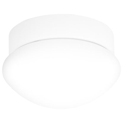 Arlec White Oyster Fan Ceiling Light – Stylish E27 Retrofit Light for Ceiling Fans