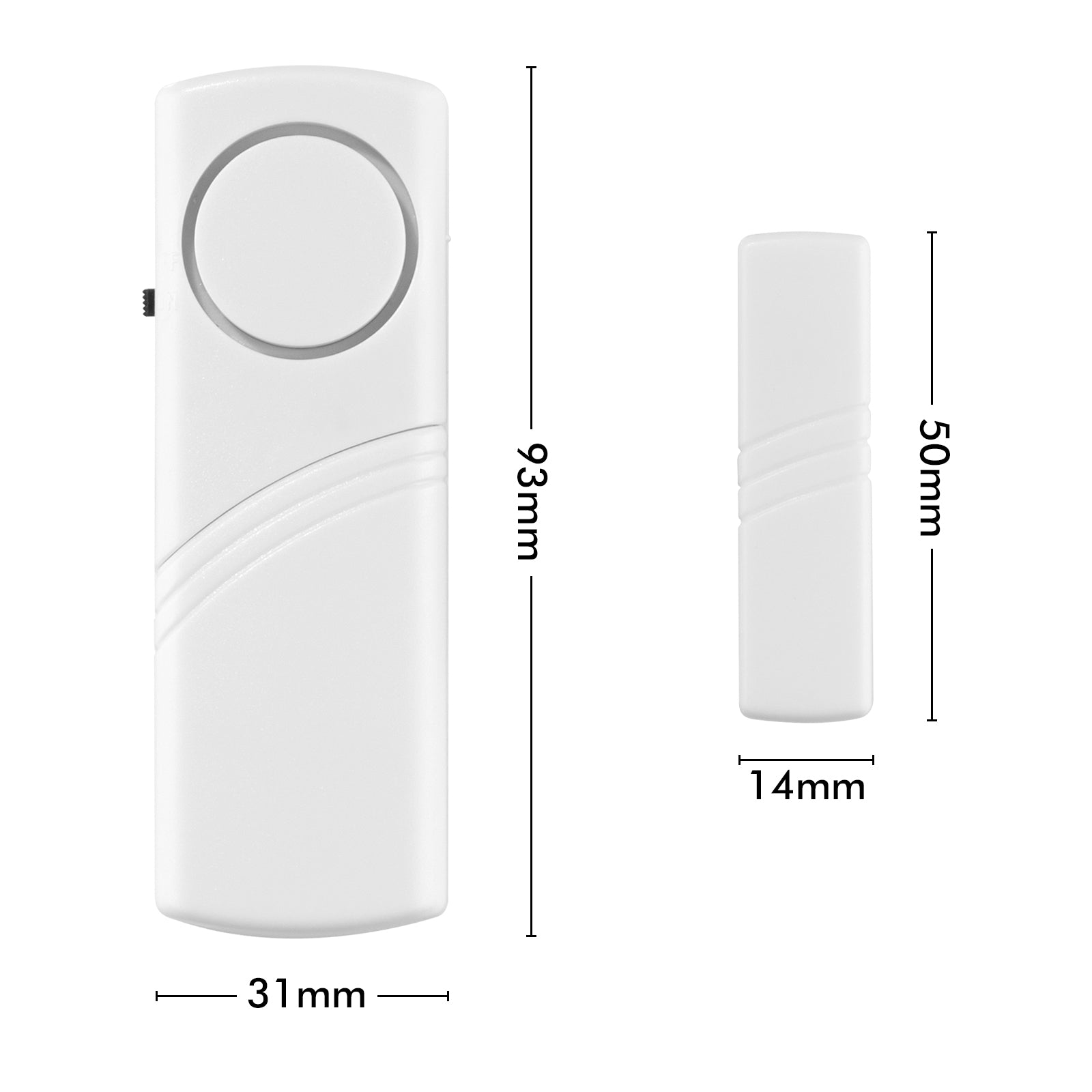 Arlec Window and Door Magnetic Contact Alarm - 4 Pack – window door alarm, home security alarm, Arlec contact sensor