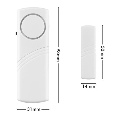 Arlec Window and Door Magnetic Contact Alarm - 4 Pack – window door alarm, home security alarm, Arlec contact sensor