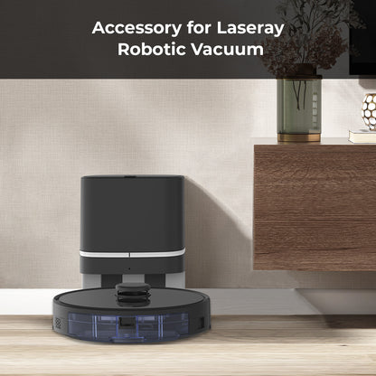 Automatic dust collection base with 2.8L capacity and 6 disposable bags for SH142HA robotic vacuum