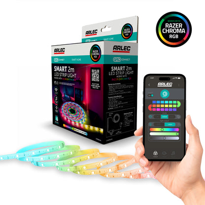 Arlec Grid Connect Smart 2m RGB Strip Light with Razer Chroma