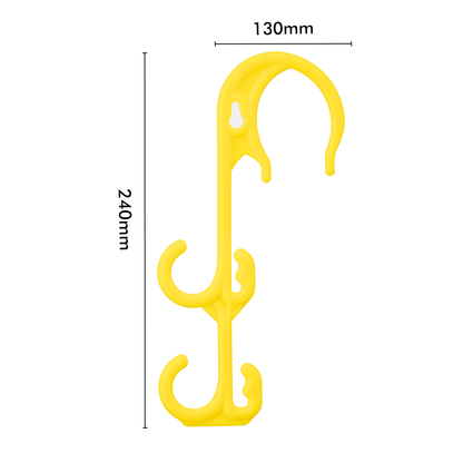 Arlec Extension Lead Hook Yellow - 5 Pack