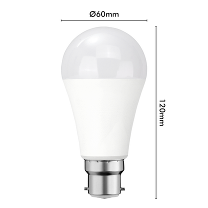 Arlec Grid Connect Smart 11W B22 1050lm Tunable White LED Globe - Matter Compatible