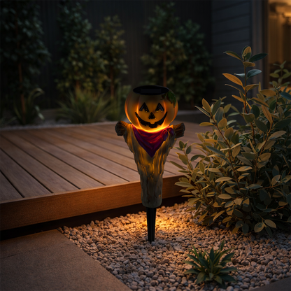 Arlec 25cm Scarecrow Solar Stake Light