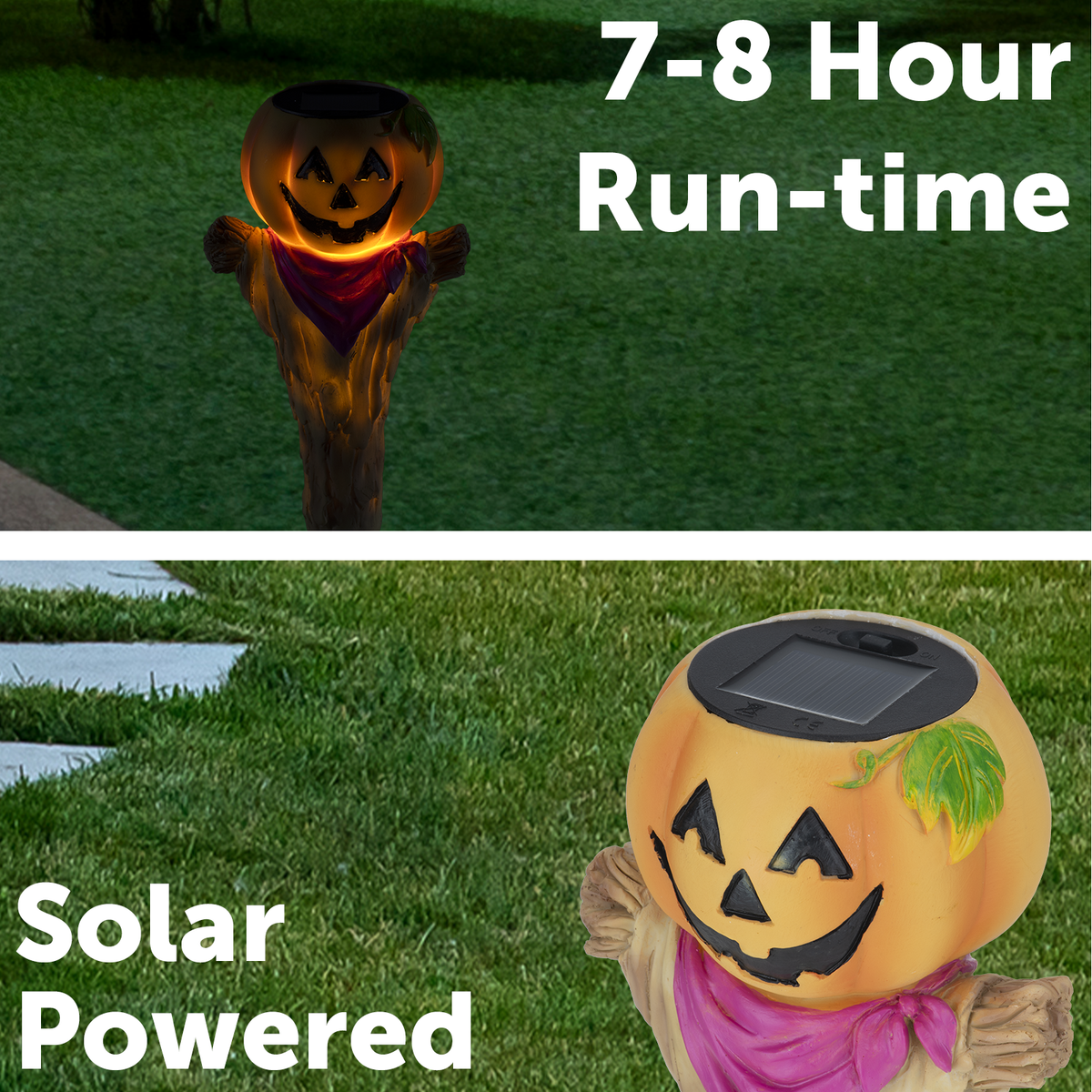 Arlec 25cm Scarecrow Solar Stake Light