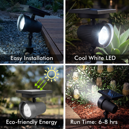 Arlec 60lm Solar Garden Spotlight