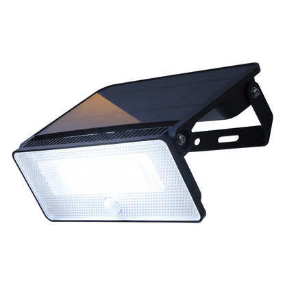 Arlec Echo Solar Linkable 16W LED Adjustable Outdoor Wall Light with PIR Sensor