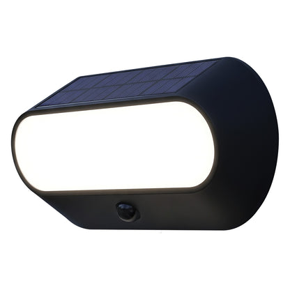 Solar Linkable Oval Wall Light