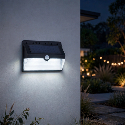 Arlec 200 Lumen LED Solar Sensor Floodlight