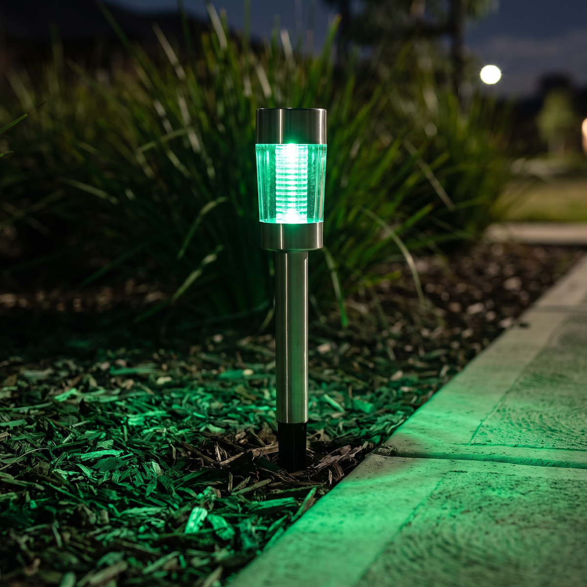 Arlec Mesa RGB or Cool White Solar Path Light