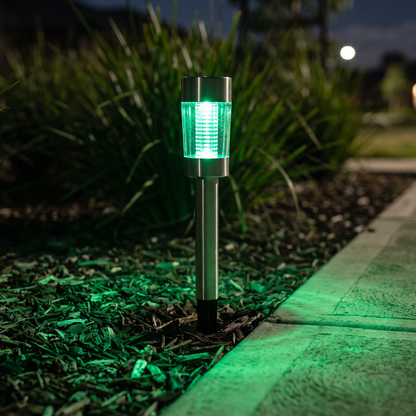 Arlec Mesa RGB or Cool White Solar Path Light