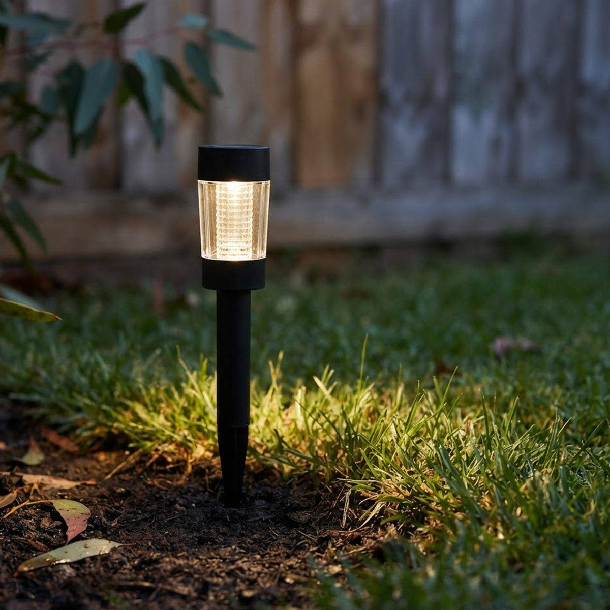 Arlec Black Mesa RGB or Cool White Solar Path Light
