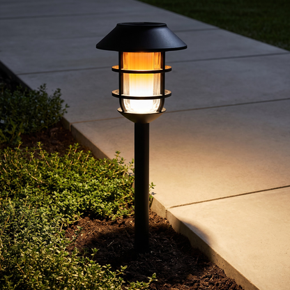 Arlec 59cm Ember Solar LED Path Light
