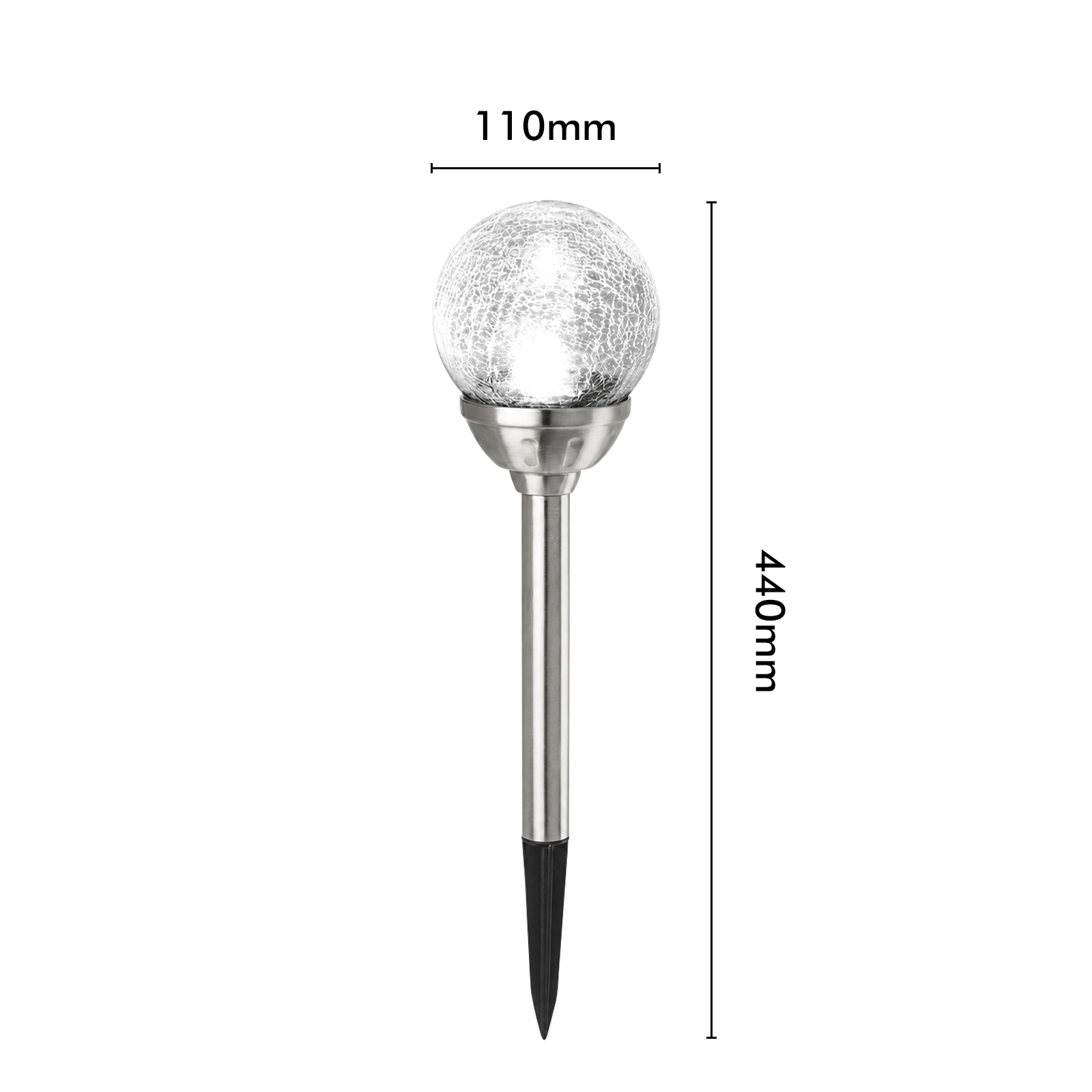 Arlec Crackle Ball Path Light