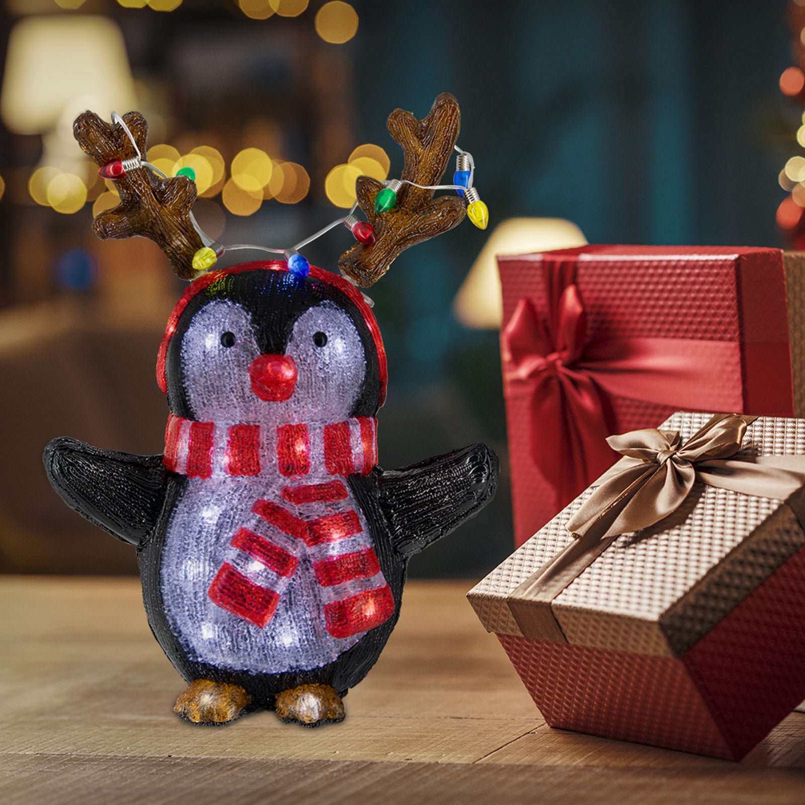 Arlec Low Voltage LED Acrylic Penguin