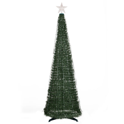 Arlec 1.9m 180 LED Low Voltage Pop-Up Christmas Tree