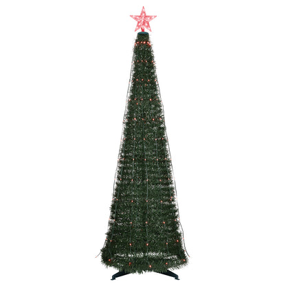 Arlec 1.9m 180 LED Low Voltage Pop-Up Christmas Tree