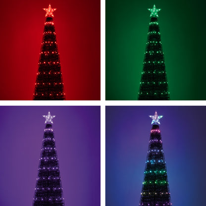 Arlec 1.9m 180 LED Low Voltage Pop-Up Christmas Tree