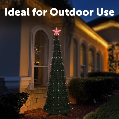 Arlec 1.9m 180 LED Low Voltage Pop-Up Christmas Tree