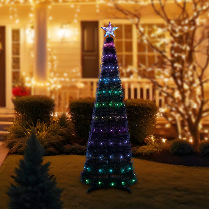 Arlec 1.9m 180 LED Low Voltage Pop-Up Christmas Tree