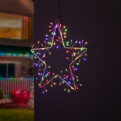 Arlec 30cm Warm White / Multi-Colour Low Voltage Star Cluster Light