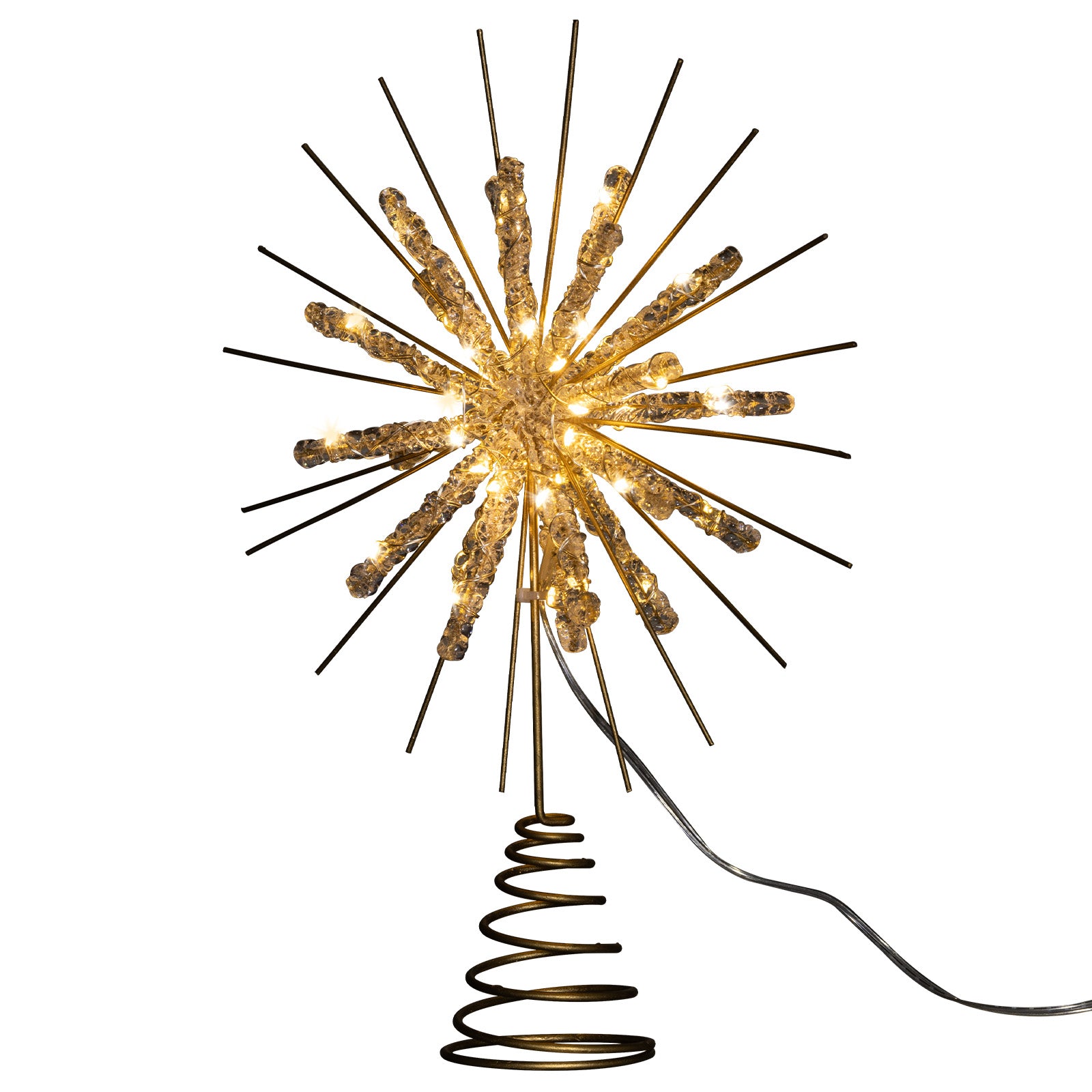 Arlec's 31cm Battery-Powered Starburst Tree Topper