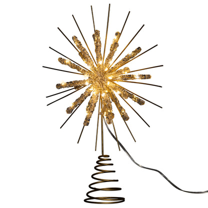 Arlec's 31cm Battery-Powered Starburst Tree Topper