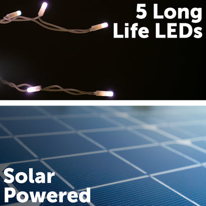 Arlec 5 Solar Powered Santa and Deer Stake Lights