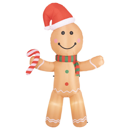 Arlec 2.4m Inflatable Gingerbread Man