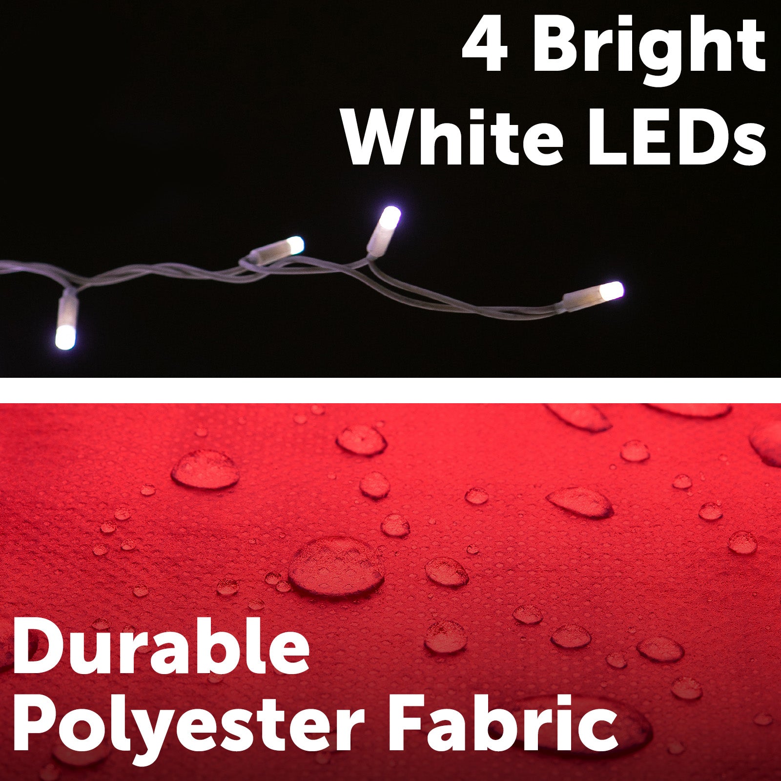 Arlec 1.5m Inflatable Santa on Motorcycle