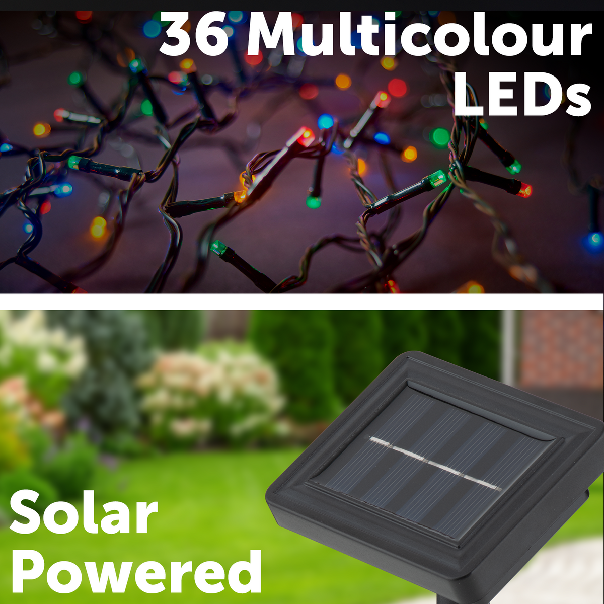 Arlec Solar Gingerbread Family Stake Light - Pack of 6