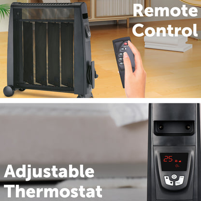Arlec 2400W Micathermic Heater With Electronic Thermostat And Timer