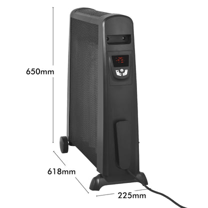 Arlec 2400W Micathermic Heater With Electronic Thermostat And Timer