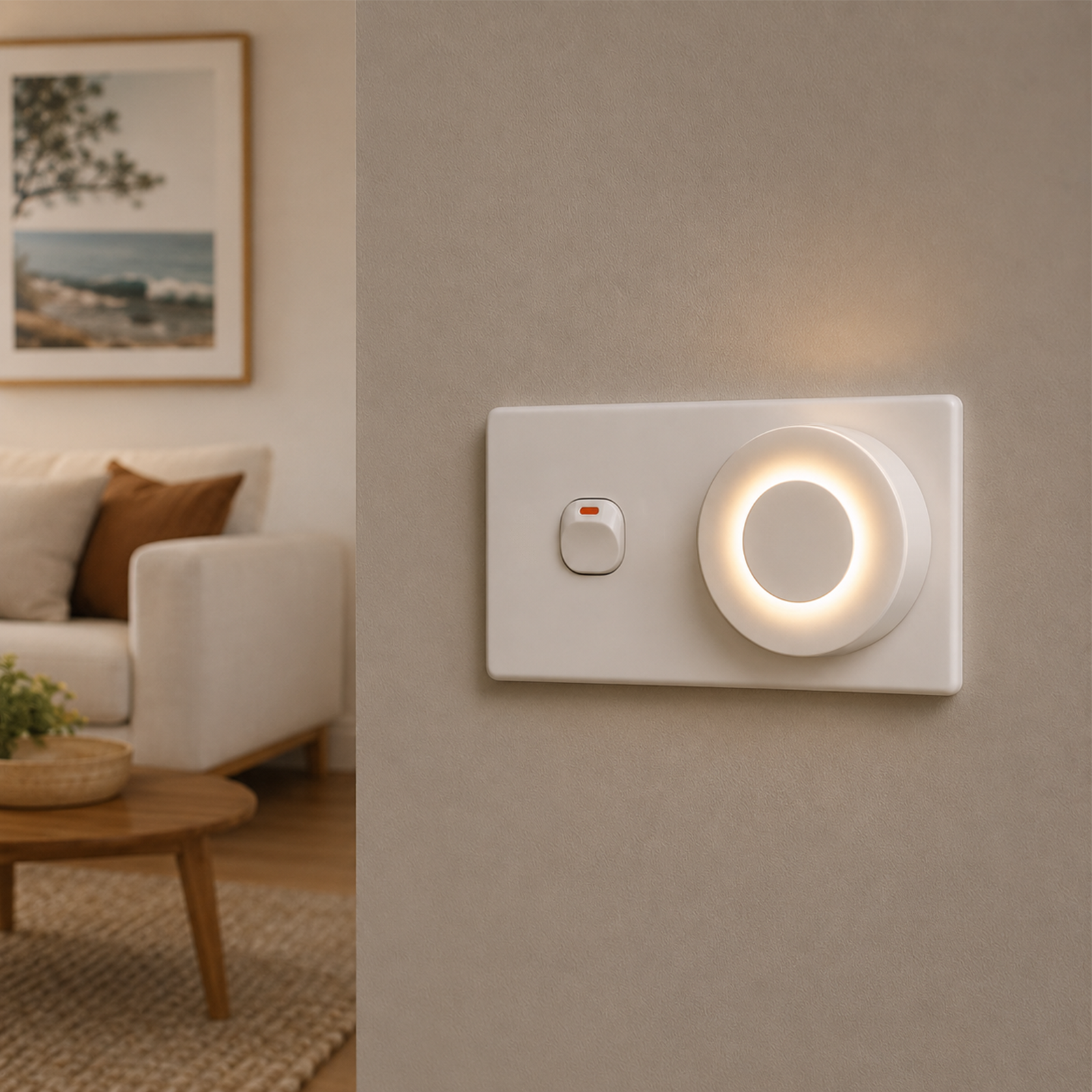 Arlec Hidden Motion Sensor Plug-In Night Light