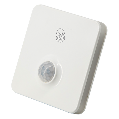 Arlec Round Lit Square Shape Plug In Motion Sensor Night Light