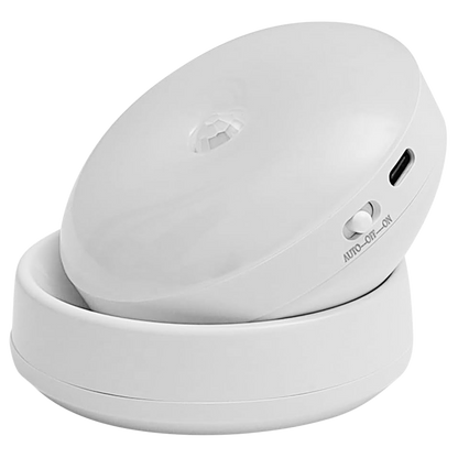 Arlec White Rechargeable Battery-Powered Motion Sensor Night Light