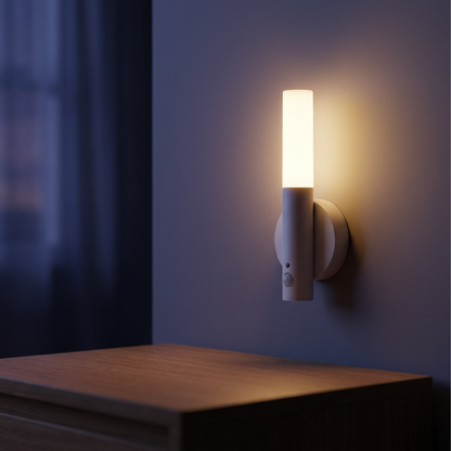 Arlec White Rechargeable Magnet Mount Sensor Light