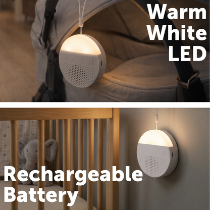 Arlec Rechargeable Night Light With White Noise Machine