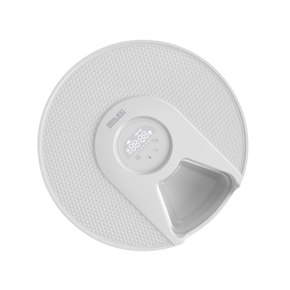 Arlec White Automatic Pet Feeder for Wet & Dry Food