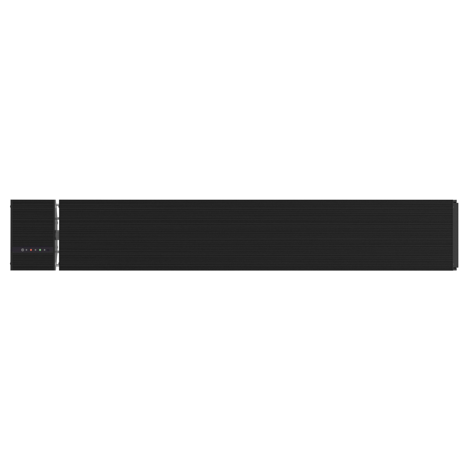 Arlec 2400W Black Smart Grid Connect Alfresco Strip Heater