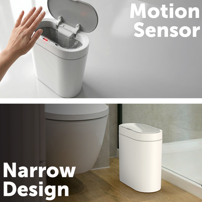 Arlec White 9L Sensor Bin