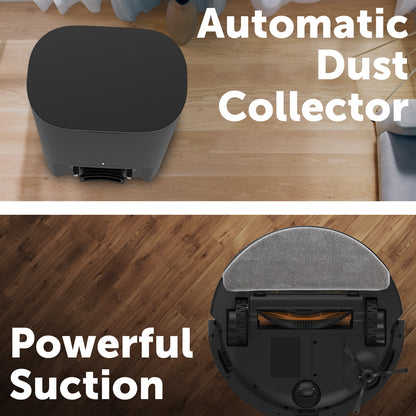 Arlec Lumiray Plus Grid Connect Smart Laser Robotic Vacuum With Dust Collector